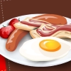 Cooking Eggs with Bacon
