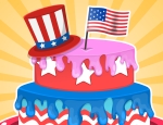 Play Free 4th of July Cake Surprise
