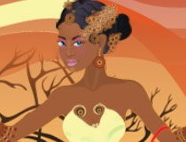 Play Free African Princess Dress-up