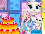 Play Free Angela Cooking Cake