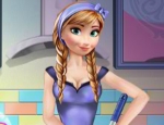 Play Free Anna Frozen Great Cleaning