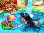 Play Free Arabian Princess Swimming Pool