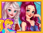 Play Free Ariel and Elsa Instagram Stars