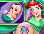 Play Free Ariel Pregnant Check Up