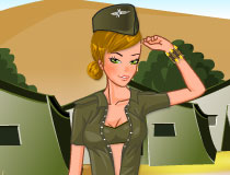 Play Free Army Girl Dress-up