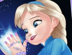Play Free Baby Elsa Great Manicure