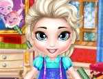 Play Free Baby Elsa School Prep