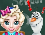 Play Free Baby Elsa School Time