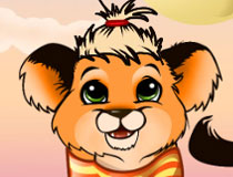 Play Free Baby Lion Dress-up