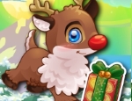 Play Free Baby Rudolf Run