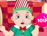 Play Free Baby Santa Flu Doctor