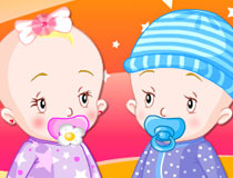 Play Free Baby Twins Dress-up