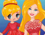 Play Free Barbie And Daughter Fashionistas