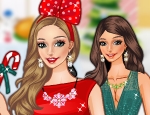 Play Free Barbie Christmas Dinner 