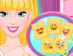 Play Free Barbie Emoji Nails Designer