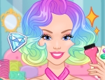 Play Free Barbie Glamour Hairstyles
