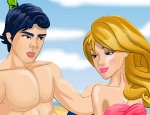Play Free Barbie Kissing On The Beach