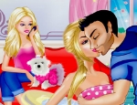 Play Free Barbie Spa Love Kiss