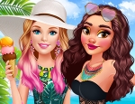 Play Free Barbie Visits Moana