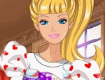 Play Free Barbie’s Valentine’s Patchwork Dress
