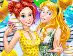 Play Free Best Party Outfits For Ariel And Aurora