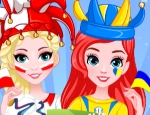 Play Free BFFs World Cup Face Paint