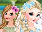 Play Free Bride Elsa and Bridesmaid Anna