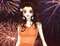 Play Free Clarice's New Year Party Dress-up