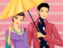 Play Free Colorful Love Rain