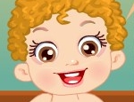 Play Free Cute Little Baby Bathing