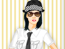 Play Free Cute Police Girl Dress-up