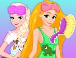 Play Free Disney Princess PJ Party Cleanup
