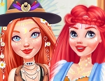 Play Free Disney Redheads Boho Hairstyles