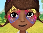 Play Free Doc McStuffins Face Art