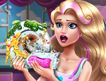 Play Free Doll Dish Washing