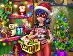 Play Free Dotted Girl Christmas Shopping 