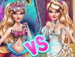 Play Free Ellie Mermaid Vs Princess