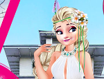 Play Free Elsa and Moana Exchange Students