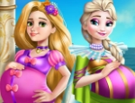 Play Free Elsa And Rapunzel Pregnant BFF's