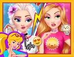 Play Free Elsa And Rapunzel Princess Rivalry