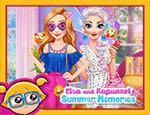 Play Free Elsa And Rapunzel Summer Memories