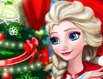 Play Free Elsa Christmas Home