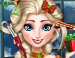 Play Free Elsa Christmas Real Haircuts