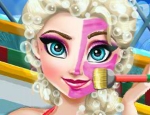 Play Free Elsa Christmas Spa Bath