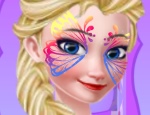 Play Free Elsa Face Paintings