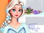 Play Free Elsa Fridge Cleaning