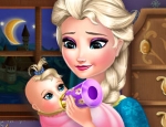 Play Free Elsa Frozen Baby Feeding
