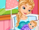 Play Free Elsa Gives Birth