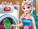Play Free Elsa Laundry Day
