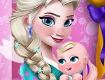 Play Free Elsa Mommy Room Deco